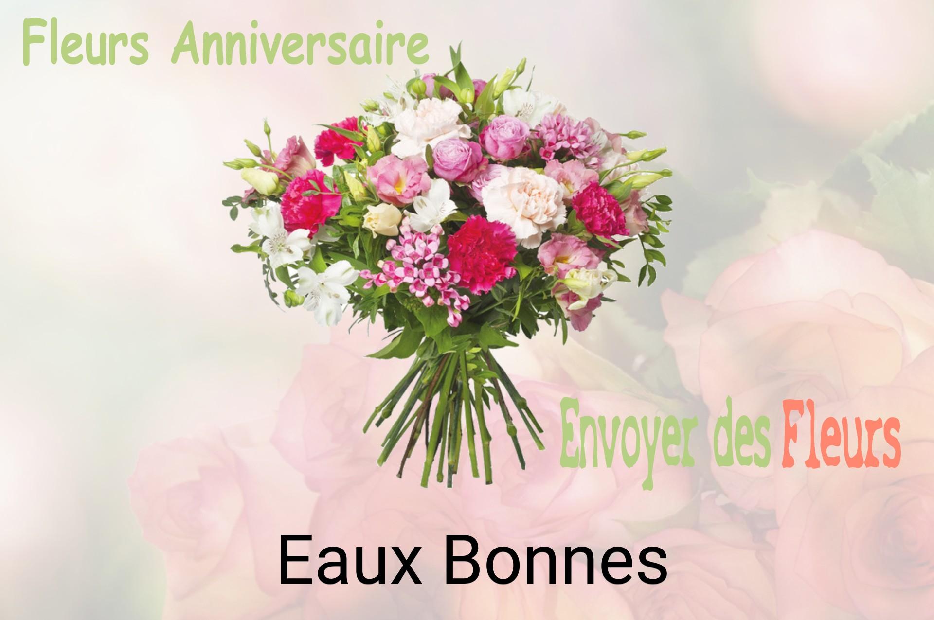 Bouquet de fleurs d’anniversaire livré à Eaux-Bonnes